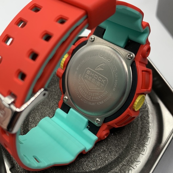 Casio G Shock Breezy Rasta Color Series Analog/Digital GA-400 SERIES - Picture 5 of 11